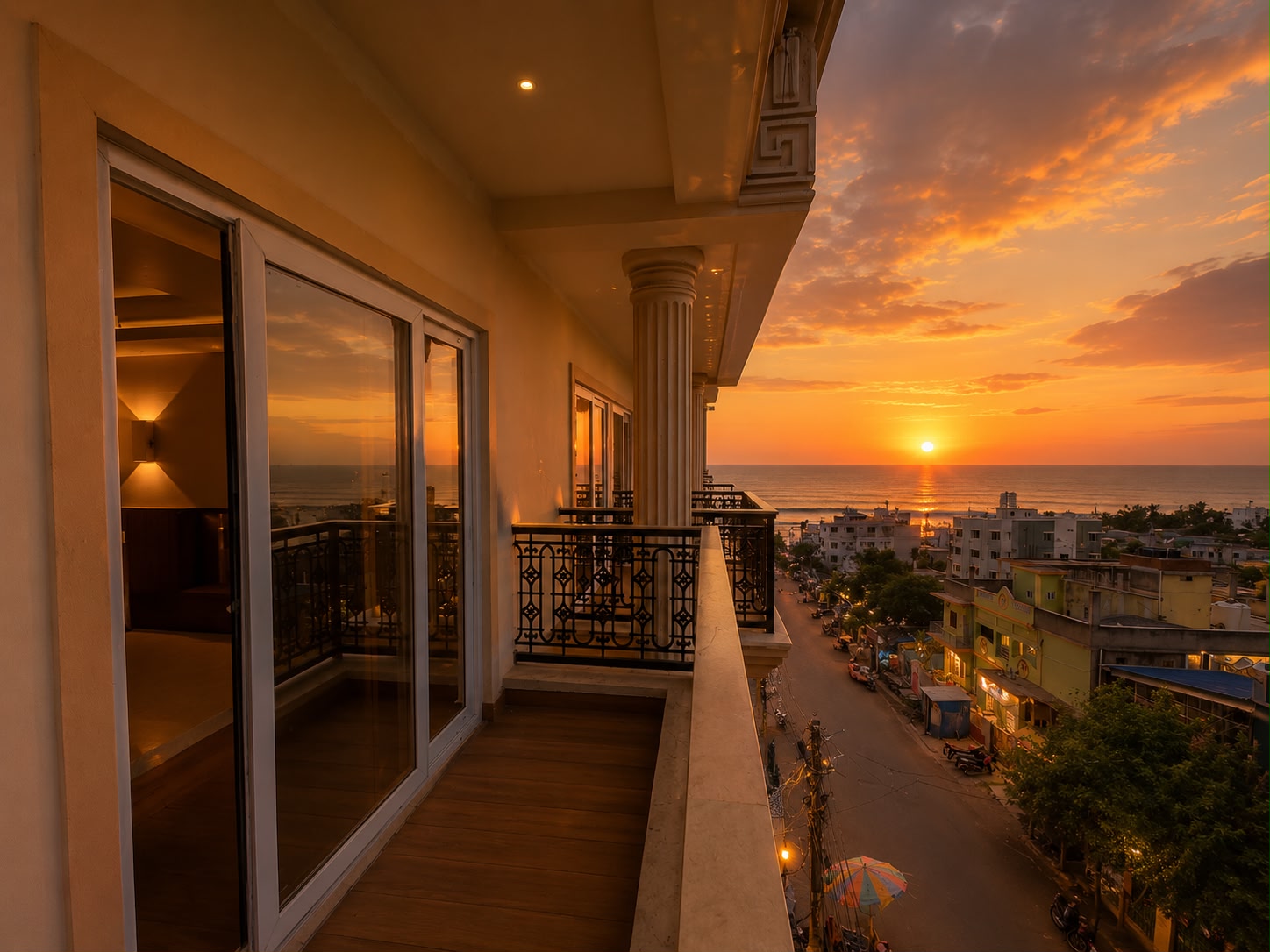 Sea-View Balcony